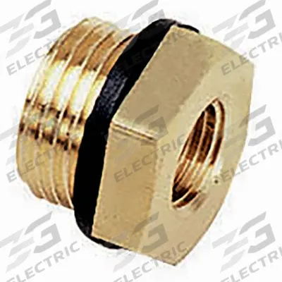 LEGRIS Metal Pipe Straight: Straight, 3/8 in x 3/4 in - Threaded High-Pressure Pipe Fittings