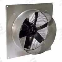 Panel fan: Direct Drive, 36 in Blade, 1/2 hp, 115V, 1 ph (MPN TF36). Key specifications — Blade Material: Galvanized steel; Assembled: Assembled; Brand: CANARM; Nameplate Voltage: 115V; Frame Material: Stainless steel; Guard Type: None; Motor Type: Single phase; Motor Enclosure: Totally Enclosed.