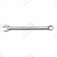 GEARWRENCH Combination Wrench: Alloy Steel, Chrome, 17 mm Head Size, 10 1/4 in Overall Lg, Offset (MPN 81674). Key specifications — attr309539: 17 mm; attr309567: Yes; attr324930: GEARWRENCH.