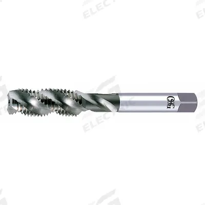 OSG Screw Thread Insert STI Tap: Spiral Fute, M6x1 Metric, D3 / 4H-6H, 3 Flute - Spiral-Flute STI Taps