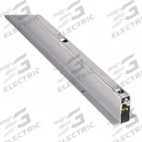 NATIONAL GUARD Automatic Door Bottom: Single Fin Insert, Aluminum, 36 in Lg, 1 1/2 in Wd, Black (MPN 335N-36). Key specifications — Brand: NATIONAL GUARD.
