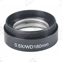 INSIZE Auxiliary Objective 0.5X: 5X, 40 mm Optical Field of View, 7.64 in, ISM-ZS (MPN ISM-ZS30-OB05X). Key specifications — Brand: INSIZE; Compatible with Manufacturer Model Number: ISM-ZS; Compatible with Product Type: Mantis Compact Microscopes; Optical Magnification: 5X; Product Type: Objective Lens; Working Distance: 7.64 in.