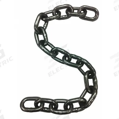 Dayton Straight Chain: 5/16 in Chain Trade Size, 30 Chain Grade, Carbon Steel - Grade-30 Load-Securing Chains