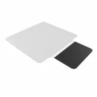 Chair Mat,53" L,36" W,Vinyl,Clear (MPN 184612)