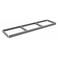TENNSCO Shelf: 72 in x 18 in, 1,750 lb Load Capacity, Gray, Shelf (MPN ZLES-7218 MED GRAY)