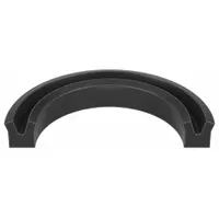 APPROVED VENDOR U-Cup: 2.375 in Inside Dia., 3 in Outside Dia., For 0.343 in Groove Wd, Buna N