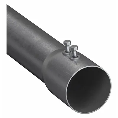 Pipa & Kopling EMT, Satu Bagian: Baja, Ukuran Perdagangan 2 1/2 in - One-Piece EMT Conduit & Coupling