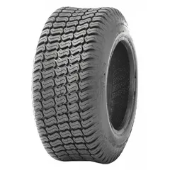 This HI-RUN riding mower tire is sized 18X8.50-10 with an SU05 tread pattern. It supports a weight capacity of 795 lb and is intended for use on lawn and garden equipment such as riding mowers.