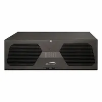 SPECO TECHNOLOGIES Network Video Recorder: 128 Camera Inputs, HDMI/VGA Output, 6MP Resolution, H.265 (MPN N128NR24TB)