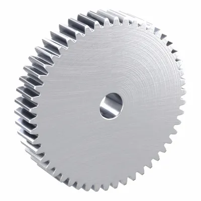 KHK GEARS Roda Gigi Pacu Tanpa Hub: Modul m 2, 50 Gigi, Diameter Lubang 15 mm, Baja Tahan Karat - Hubless Metric Spur Gears