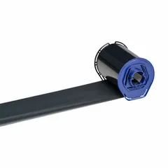 Black resin ribbon for single-color printing on compatible i7500 series printers. Scratch-resistant formulation for durable labels in industrial environments such as asset tagging and cable marking. RoHS Compliant to 2015/863.
