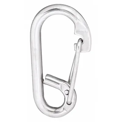 LUCKY LINE PRODUCTS Jepret Pegas: 1 Jepret, Batas Beban Kerja 1.375 lb, Gerbang Kawat - Load Rated Spring Snaps