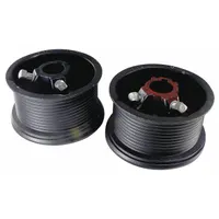 AMERICAN GARAGE DOOR SUPPLY Cable Drum: Aluminum, 275 lb Load Rating - Max, 4 in Outside Dia, 2 PK (MPN 400-54SC)