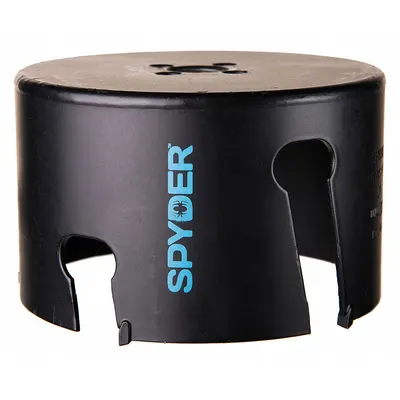 SPYDER Gergaji Lubang: 4 in Dia Gergaji, 1 Gigi per Inci, 2 in Kedalaman Potong Maks. - Multi-Material-Cutting Hole Saws without Arbor