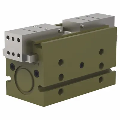 ROBOHAND Gripper Paralel: 12.7 mm Panjang Langkah, 40 psi hingga 100 psi, 100 psi Tekanan Operasi Maks - Multi-Position Sensing Parallel Grippers