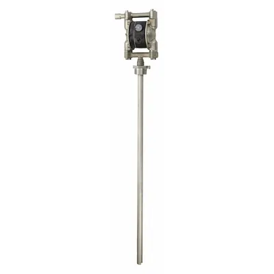 Dayton Pompa Drum Udara: 1:1, 12.5 gpm Laju Aliran Maks., 15.000 cps Viskositas Maks. - General Purpose Diaphragm Drum Pumps