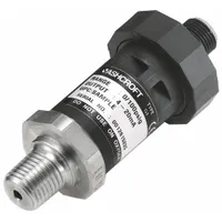 The ASHCROFT G2 Series pressure transmitter measures 0 to 30 psi with a 1 to 5V DC output. It features ±0.5% accuracy, a 4-Pin M12 connector, and a 1/4 in Male NPT process connection. The nylon housing is rated IP67 and NEMA 4X, with overpressure of 2x range and burst pressure of 10x range. Suitable for industrial pressure measurement in water treatment, HVAC, and process control systems