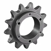TRITAN Sprocket: For 100 Chain, 13 Teeth, 5.223 in Pitch Dia, 5.82 in Outside Dia, Steel (MPN 100SK13H)