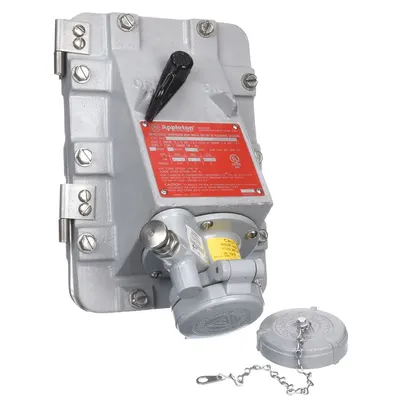 APPLETON ELECTRIC Interlock Mekanis: 600V AC, Fase Tunggal, 60 A, 3 Kutub - Hazardous Location Interlocks