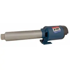 Horizontal booster pump with 3 hp motor, three-phase 208-230/460V AC, ODP enclosure, and best efficiency flow of 27 gpm. Used for boosting water pressure in commercial, agricultural, and industrial systems such as irrigation, water treatment, and building supply networks.
