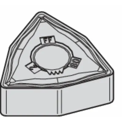 WIDIA Sisipan Pembubutan: WNMG331FF - Trigon (W) Indexable Turning Inserts