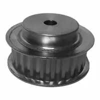 DAYTON Timing Pulley: Trapezoidal, Plain, For T5 Timing Belt Section, For 10 mm Belt Wd, 19 Teeth (MPN 21T5/19-2)