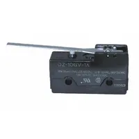 OMRON Snap Action Switch: Hinge Lever Actuator, 3NO/3NC, Solder (MPN DZ-10GV-1A)