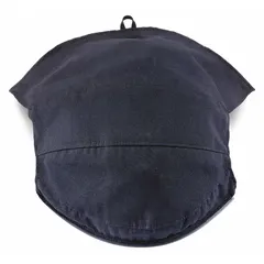 The 3M M-978 is a helmet cover made of aluminum with a black finish, measuring 11 inches in width. It is designed as a general-purpose accessory for protective headwear, providing a durable outer layer for hard hats and safety helmets in industrial environments.