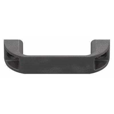 Gagang 80/20: Seri 10, Inci, Nilon Isi Kaca, Hitam, Drop-In - Standard Handles