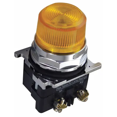 EATON Lampu Pilot: Ukuran Pemasangan Panel 30 mm, Kuning, LED - LED Pilot-Lights