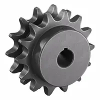 TRITAN Roller Chain Sprocket: 80-2, For 1 in Chain Pitch, 1 in Bore Dia, 14 Teeth, Steel (MPN D80BS14H X 1)