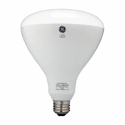 Bohlam LED Kompak GE LAMPS: LED, BR40, Sekrup Sedang (E26), 12 W Watt, 5000K - Bulged Reflector (BR) Lamps