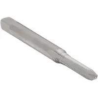 CLEVELAND C57128 is a general purpose spiral-point tap for threading blind holes in production environments. It features a 1/4"-20 UNC thread, H2 / 2B tolerance, plug chamfer, and 2 flutes, made from high-speed steel. The spiral-point design pushes chips ahead to prevent clogging, suitable for ferrous and non-ferrous materials