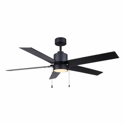Kipas Langit-langit CANARM: Aliran Udara 3,548 cfm, Diameter Bilah 52 in, 3 Kecepatan, 120V AC, Fase Tunggal - Industrial Ceiling Fans