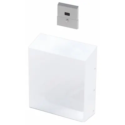 Katup Siram Otomatis BESTCARE: WH2802, Tersembunyi, Atas, 1.28 gpf Galon per Siram - Flush Valve with Covers for Institutional Toilets & Urinals