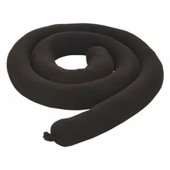 This 10-foot filter sock is designed to capture sediment from stormwater runoff. It measures 5 inches in diameter and is placed around storm drains and inlets to reduce sediment discharge.