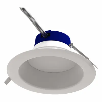 SYLVANIA Lampu Downlight: Dia 10 in, 3.000 lm_3.500 lm_4.000 lm, 3000K, 43 W, 120 hingga 277V AC - Universal Trim Modules