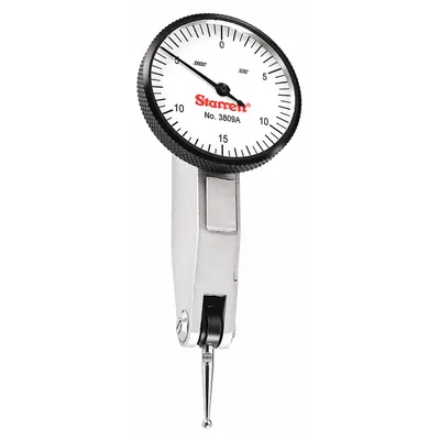 Indikator Uji Dial Horizontal STARRETT: 0 in hingga 0,03 in, Horizontal, Inci - Dial Test Indicators - Horizontal & Tilted-Face Styles