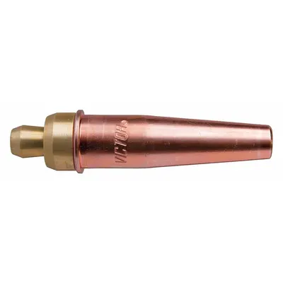 Ujung Pemotong VICTOR: Seri 1-MTHP, Ukuran 0, Untuk Digunakan dengan Propylene - High-Speed Machine Torch Cutting Tips