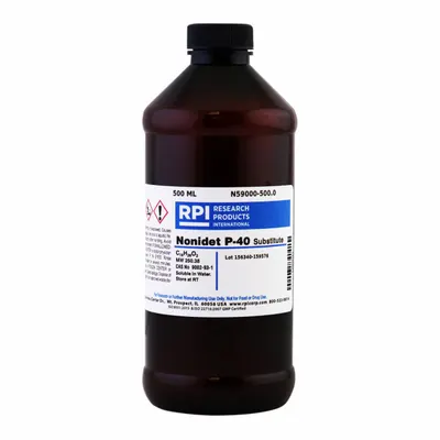RPI Pengganti Nonidet P-40: Volume 500 mL, Cair - Protease Inhibitors