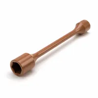 This 13/16 in torque limiting socket stick is made from alloy steel and designed for use with impact wrenches. It helps prevent over-torquing by limiting the force applied through the socket, protecting fasteners and components during assembly or repair. Suitable for automotive and industrial applications where controlled torque is required
