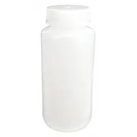APPROVED VENDOR Reagent Bottle: HDPE, 500 mL, 16.9 fl oz, Closure Included, Colorless, 53-415 mm (MPN 6FAJ9)