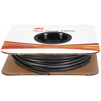 Pipa Penyusut Panas 3M: 0.06 in Diameter Dalam Sebelum Menyusut, 0.03 in Diameter Dalam Setelah Menyusut - Standard Heat Shrink Tubing