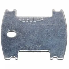 Zinc aerator removal tool sized at 2-1/4 in. Used for installing or removing aerators in plumbing fixtures. Suitable for maintenance tasks in commercial and residential plumbing systems.