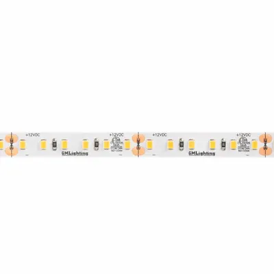 GM LIGHTING Lampu Pita: Putih Hangat, Tekuk Atas, 125 lm, 2700K, Panjang 16 5/16 ft, Daya 1.5 W - Tape Lights