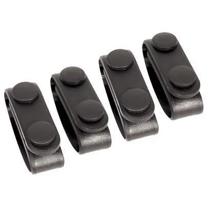 BLACKHAWK Penahan Sabuk: Hitam - Belt Keepers