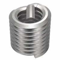 HELI-COIL Helical Insert: Tanged Tang Style, Free-Running, M5-0.80 Thread Size, Plain, Plain, 12 PK (MPN R1084-5)