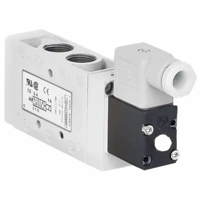 Katup Kontrol Udara Solenoida AVENTICS: Seri L2, Solenoida Tunggal, Empat-Arah / Dua-Posisi - Aventics L2 Directional Control Valves