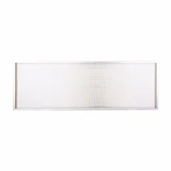 HEPA filter with specialized dimensions and 12 in overall height. Designed for use in fume hood applications to capture airborne particles in laboratory and industrial exhaust systems.