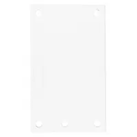 HOFFMAN Interior Panel: Back Panel Panel, 12.75 in Overall Ht, 10.88 in Overall Wd, Steel, A14P12